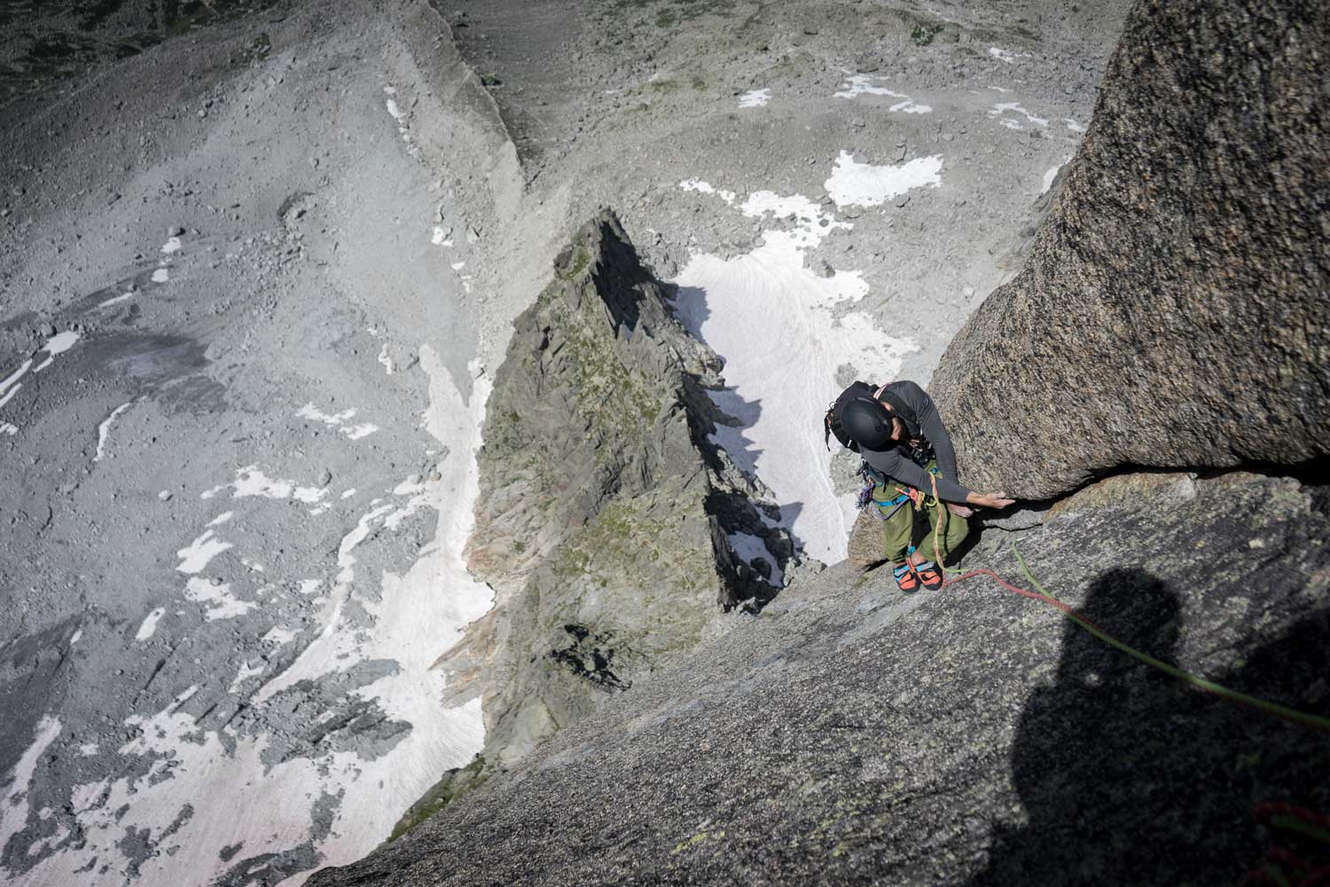 Learning trad climbing