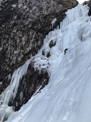 2e longueur de Monday Money à Cogne