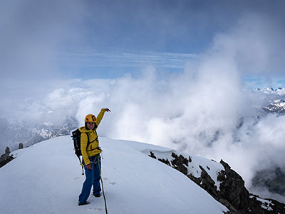 Sommet du Râteau d'Aussois en Haute-Maurienne